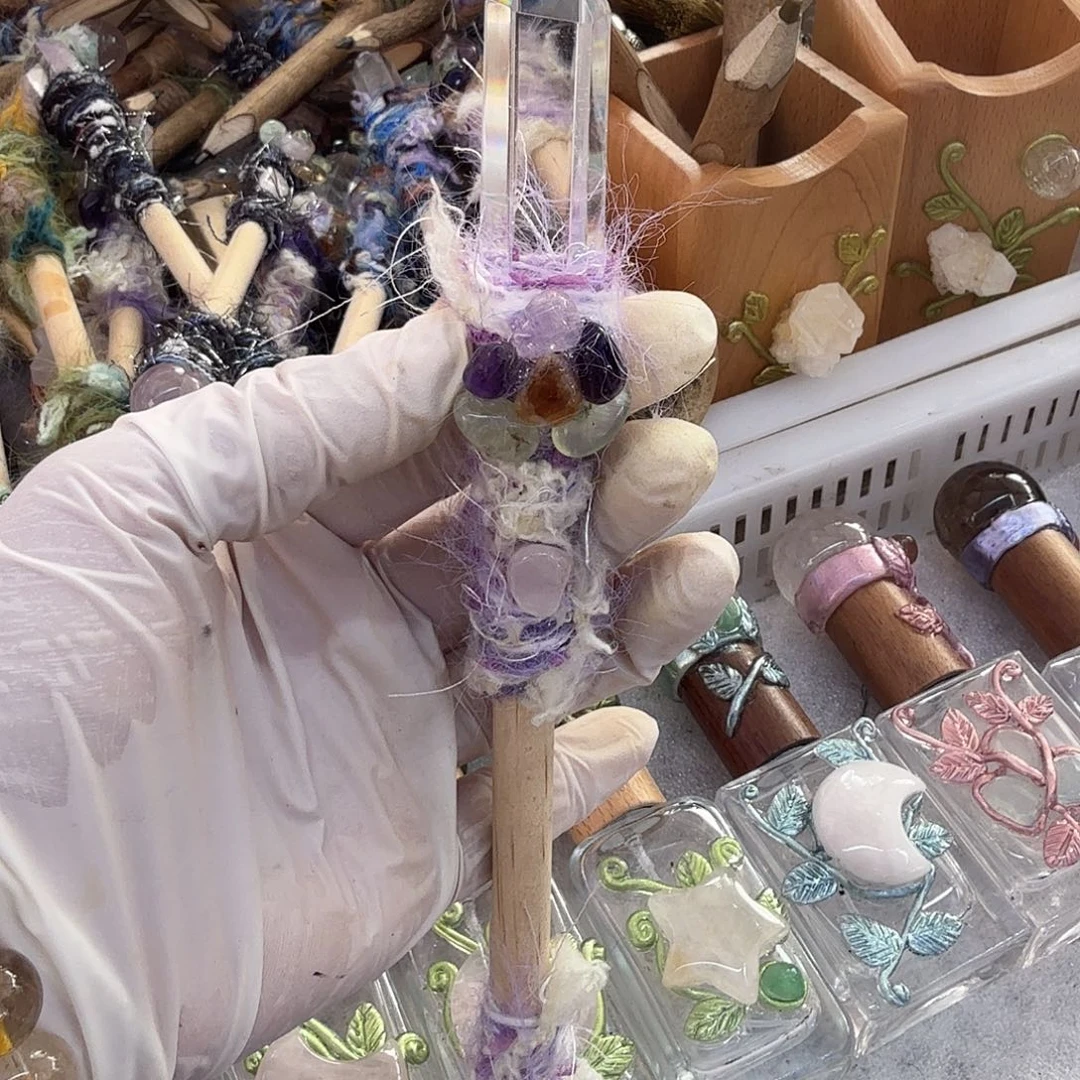 烟晶手链未镶嵌白