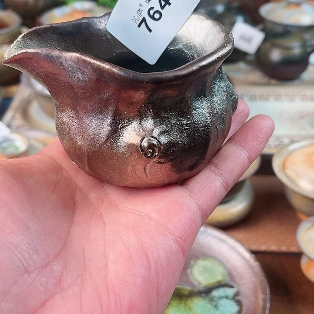 【闪购商品】厦**少沁庐柴窑古法柴烧手工茶具