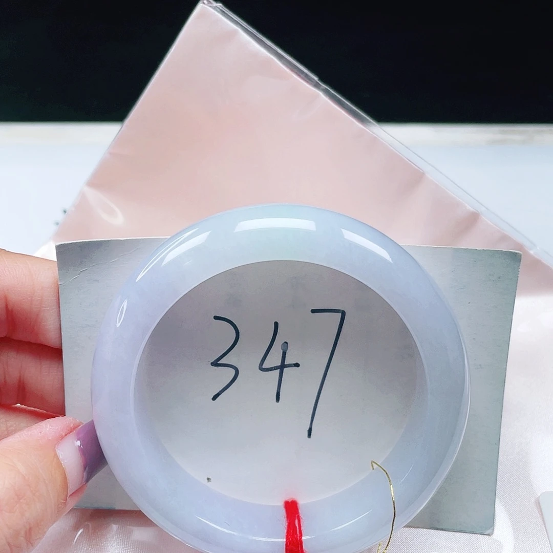 翡翠未镶嵌手镯缅甸翡翠54+