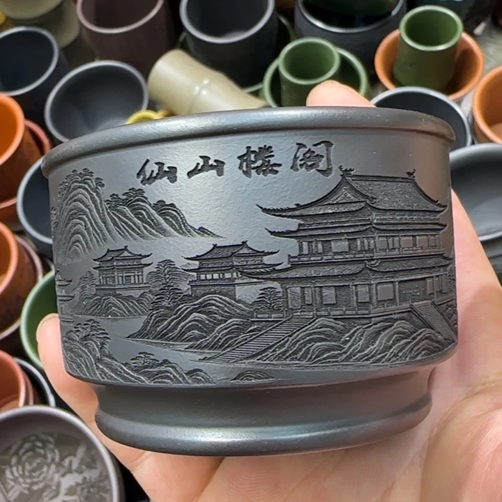 茶杯紫砂全手工制作工艺