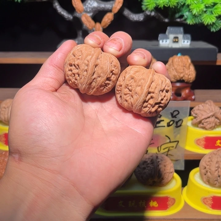 吊坠文玩核桃42全品元宝