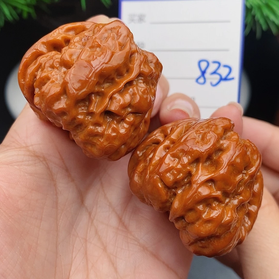 把件文玩核桃43蛤蟆头832