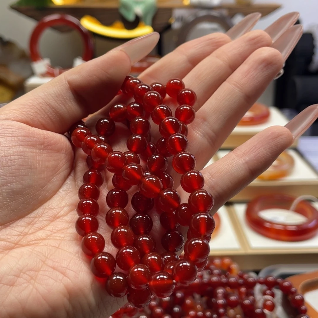梧***怡玛瑙/玉髓未镶嵌手镯