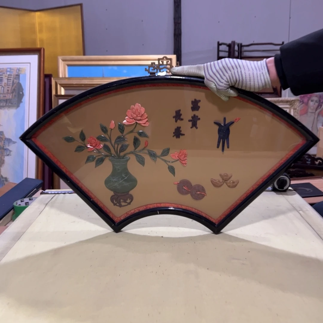 绘画陶*轩框画屏风茶空间设计回流