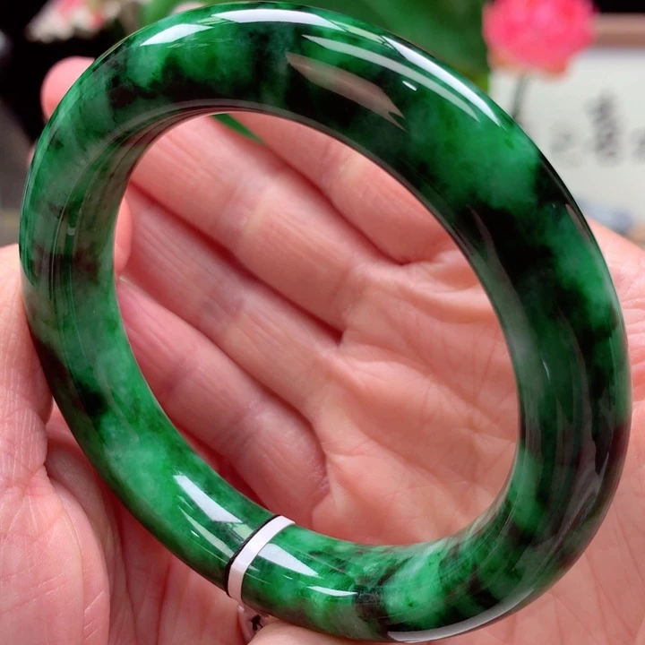 翡翠未镶嵌手镯天然翡翠手镯