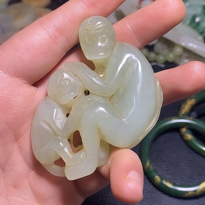 和田玉（糖玉）未镶嵌颈饰