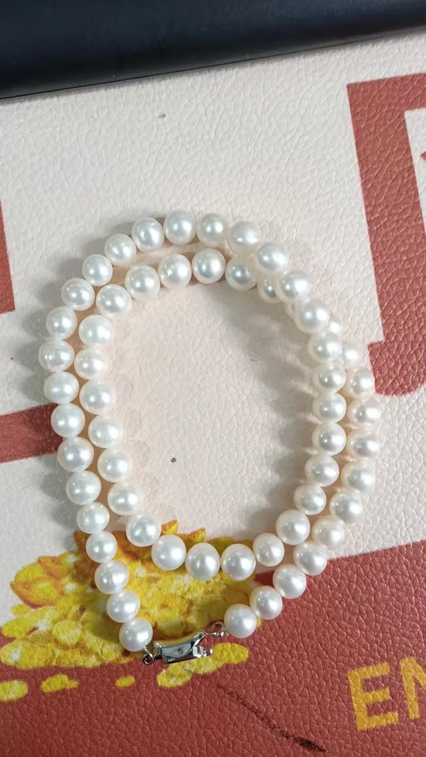 链子925银 0012白色圆球项链