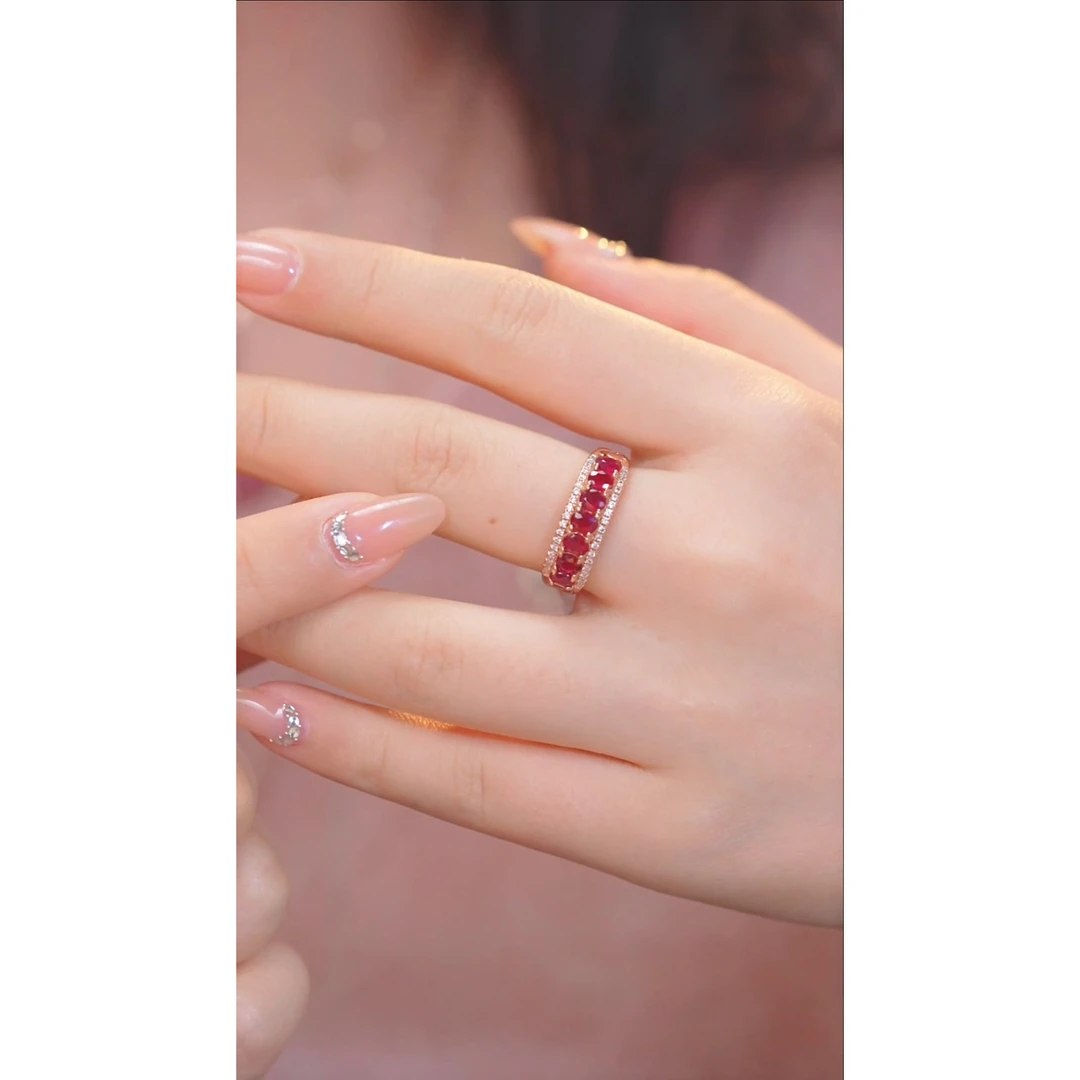 红宝石戒指未镶嵌@@N2975