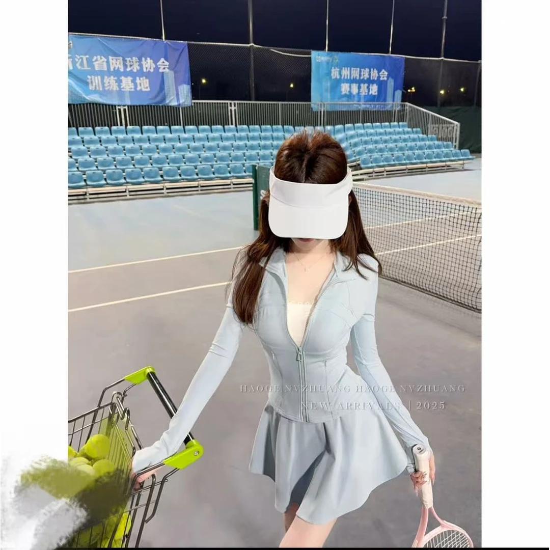 浩哥严选lulu套装C5TZ2182A外套+半身裙