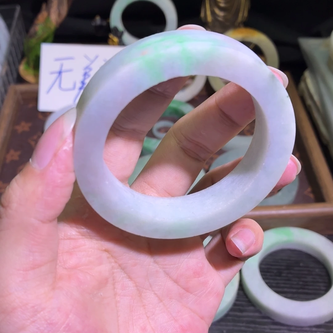 定制翡翠未镶嵌缅甸翡翠A货手镯毛胚定制