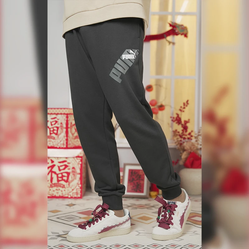 PUMA彪马官方男装2024新款运动裤休闲针织长裤681272