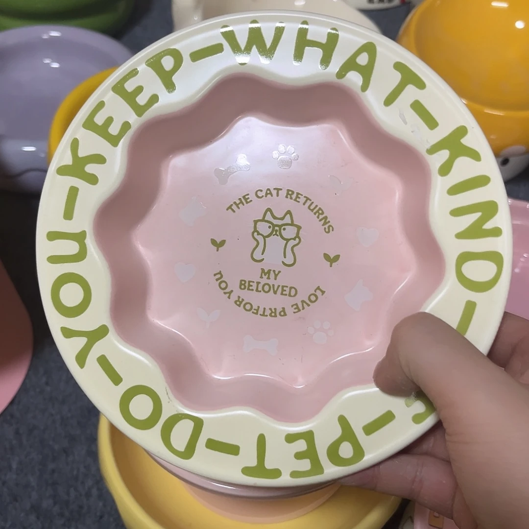 陶花边陶瓷餐具连接dd