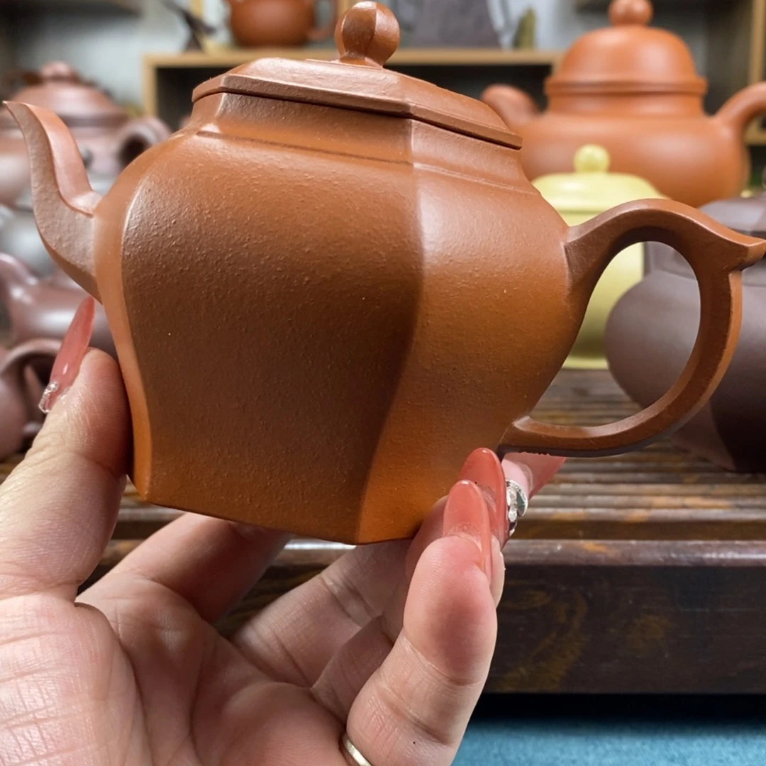 紫砂茶壶凡*韩原矿紫砂壶