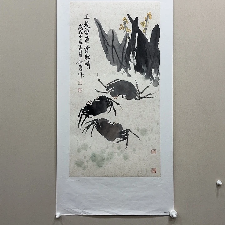 国画精品纯手绘2平尺