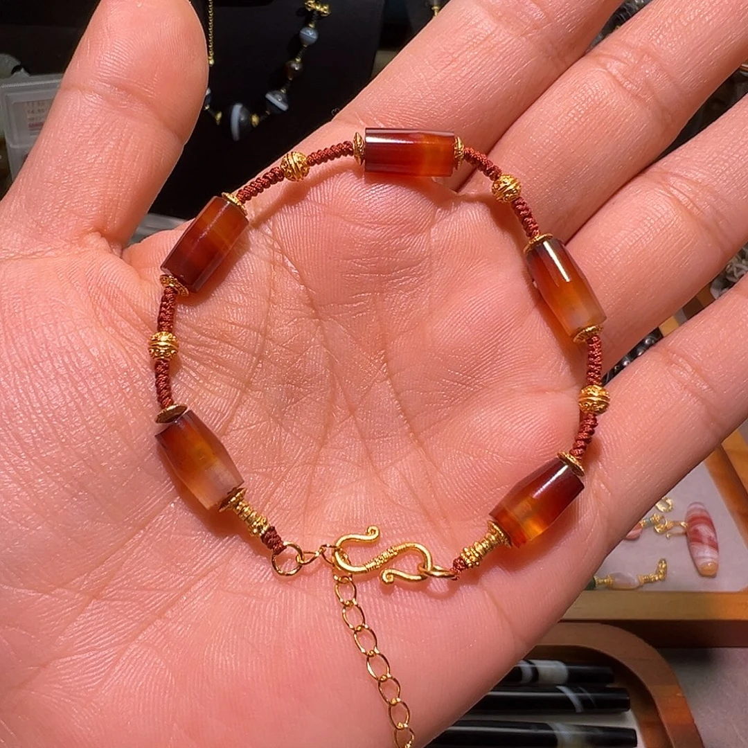 玛瑙/玉髓未镶嵌手串