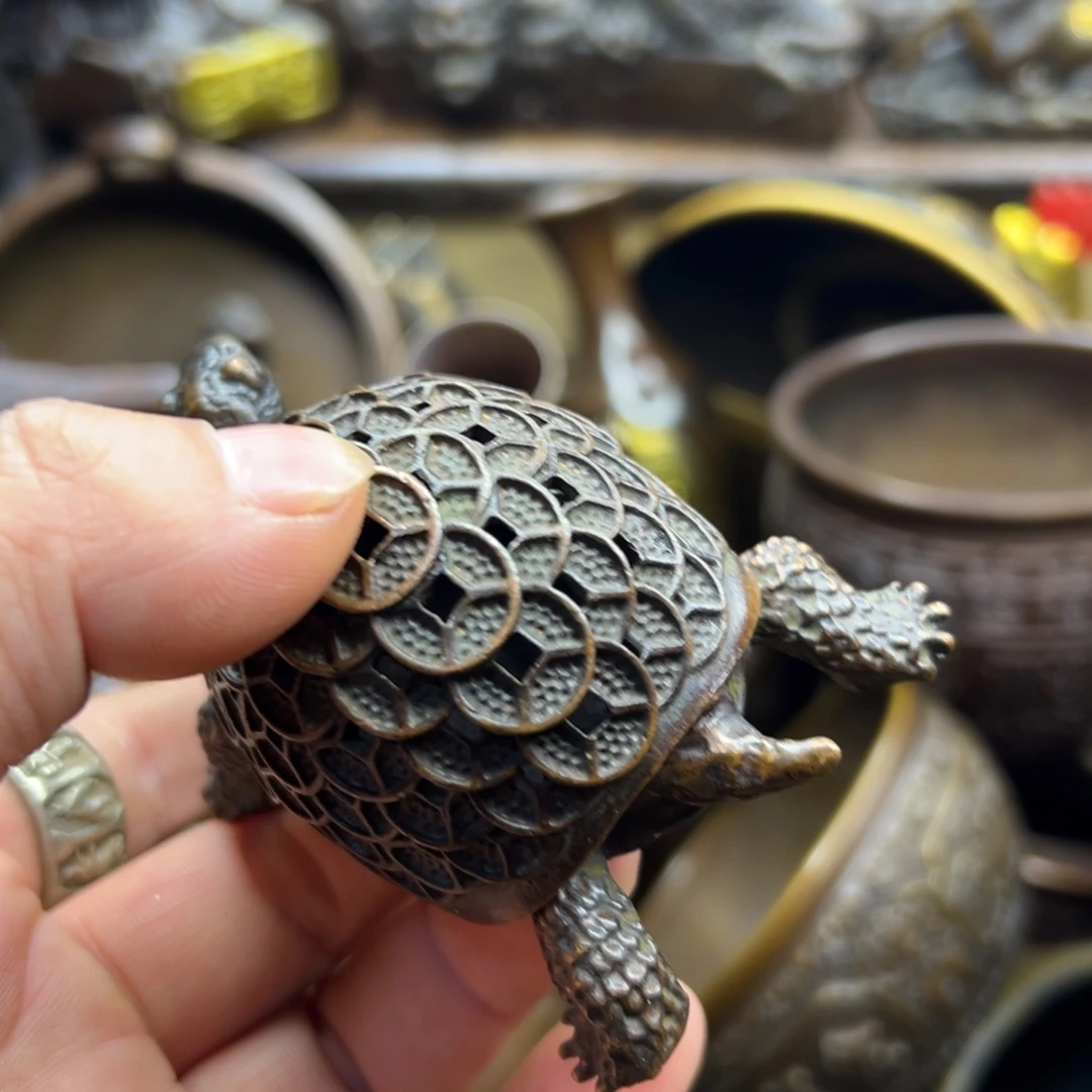 铜摆件欢迎欢迎你