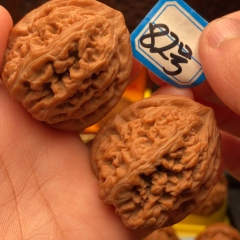 文玩核桃吊坠凤凰台41.8