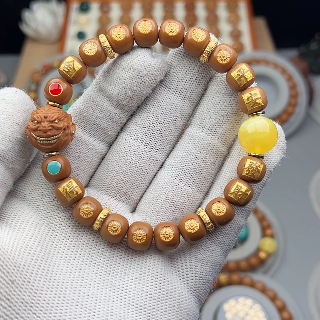 天***康猴头核桃吊坠全品老型猴头手串私人订制特价福利友情价