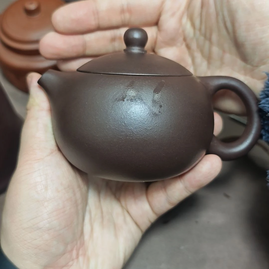 紫砂茶壶老紫泥西施260cc