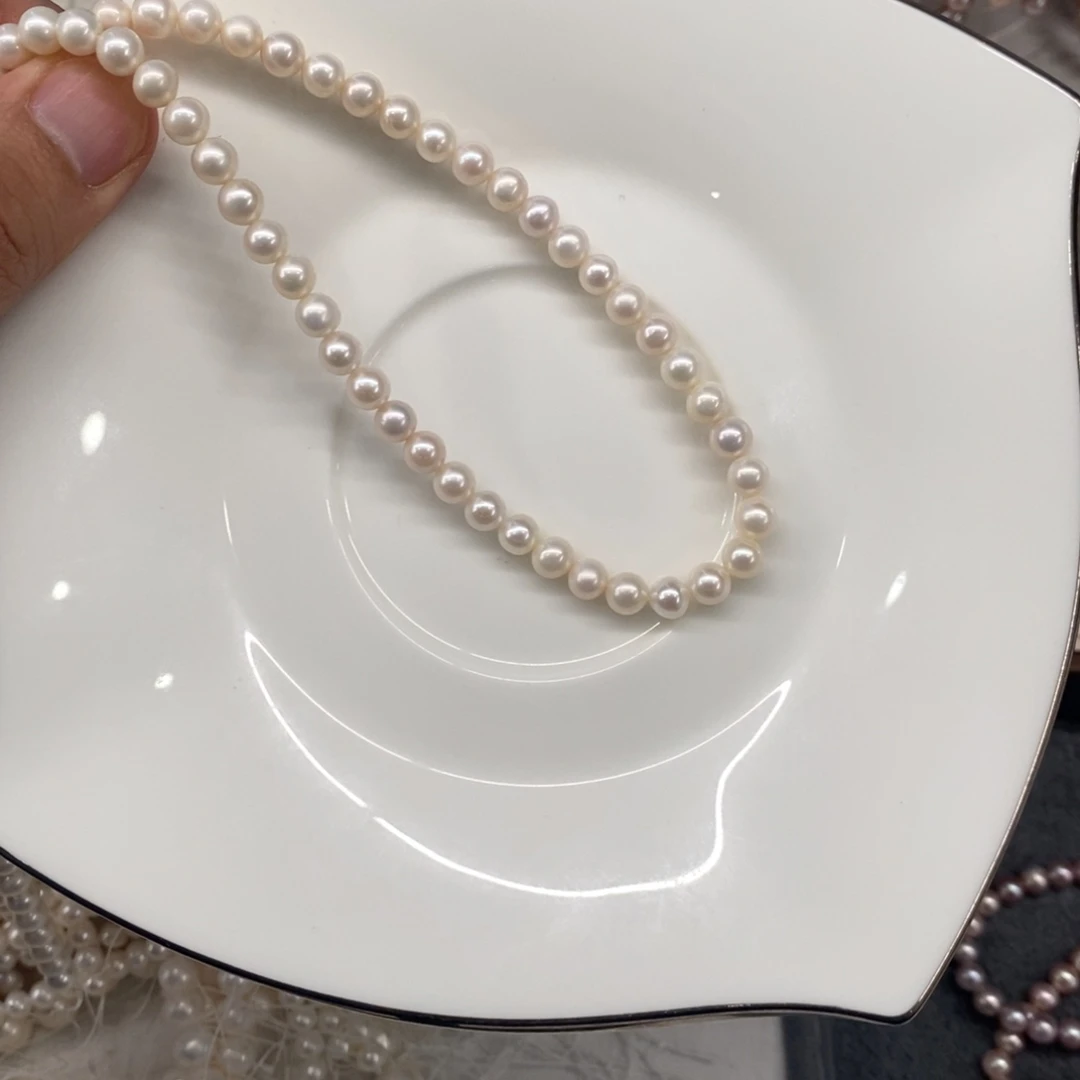 未镶嵌淡水珍珠颈饰5.5-6