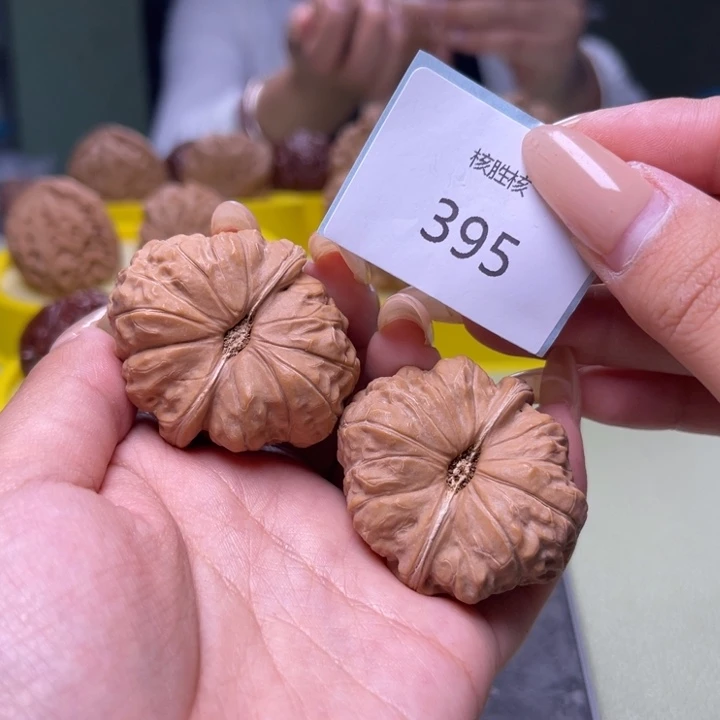 文玩核桃把件南瓜墩39.395