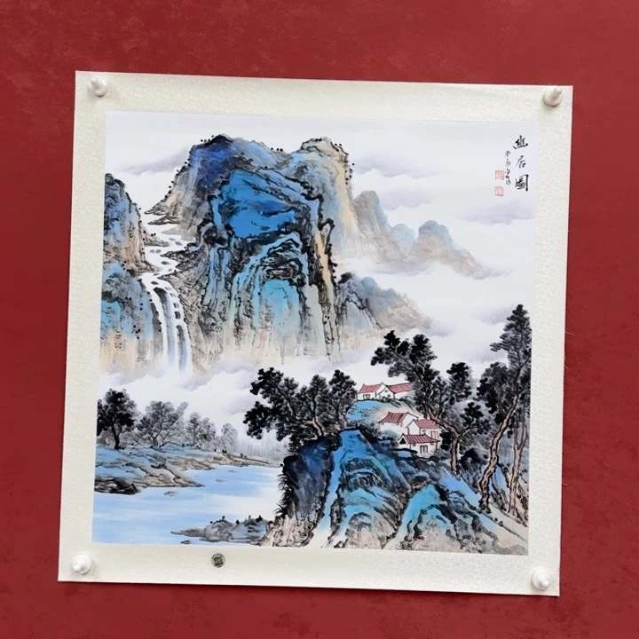 国画书画作品多次参加全国大展