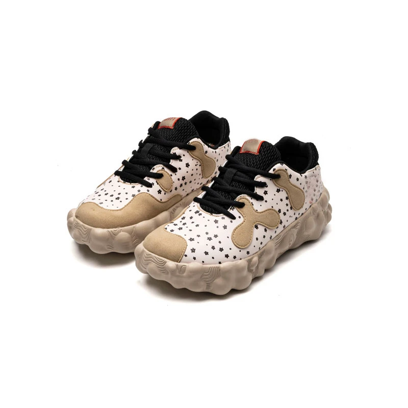 彩绘旅行鞋丑萌泡泡鞋时尚增高厚底软弹百搭鞋CA-1194