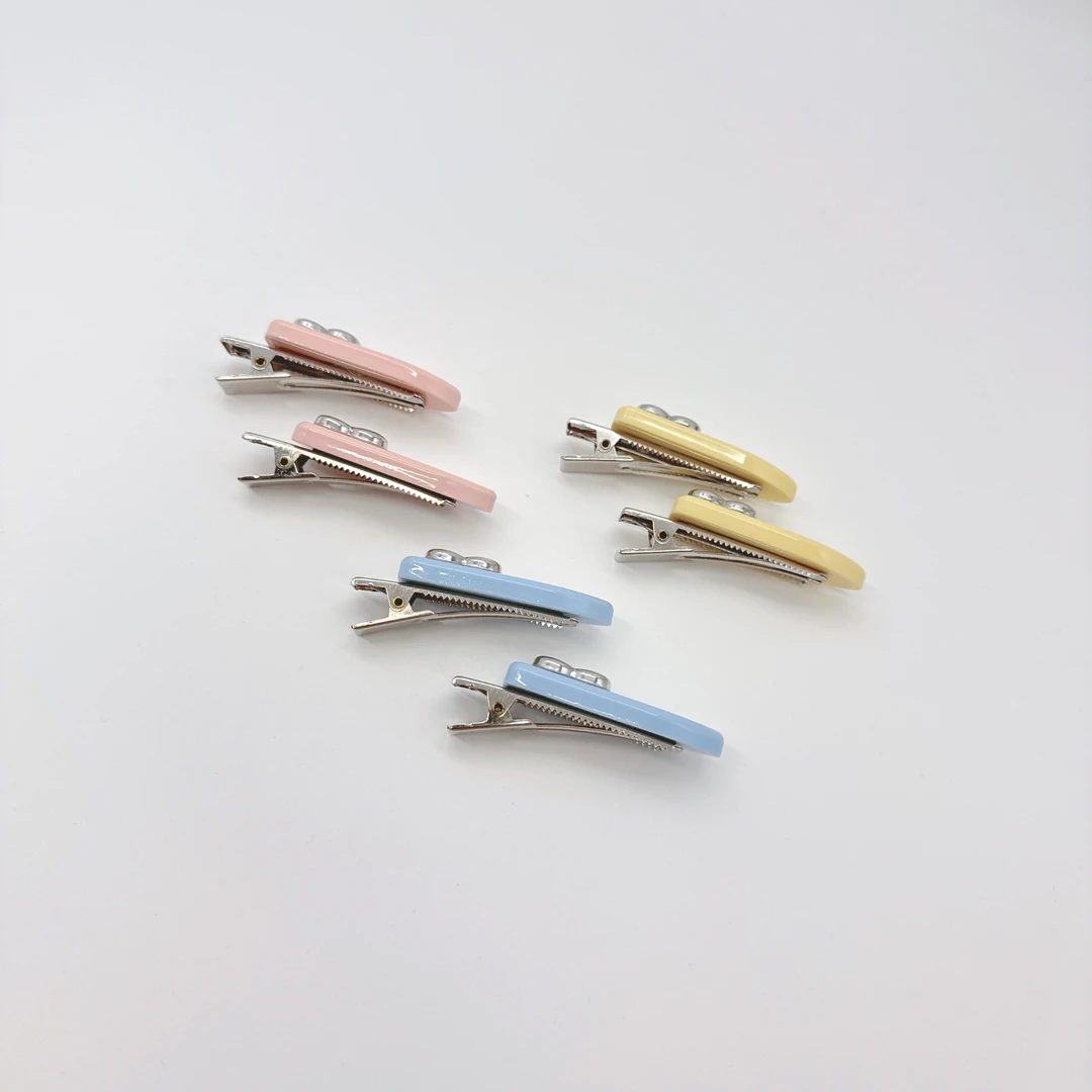 Mi33 金属爱心波点鸭嘴夹 Y25063H3-2