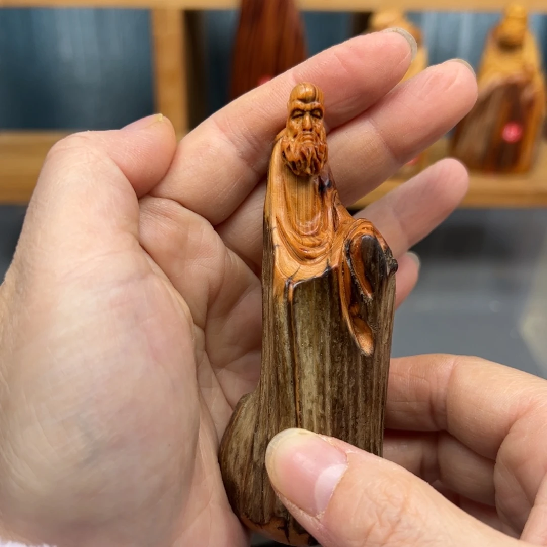 柏木崖柏木摆件手把件，9