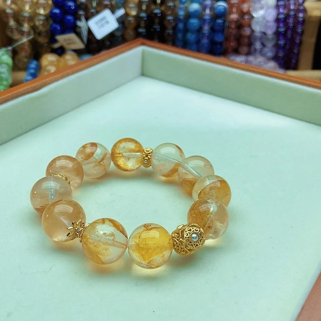 水晶手串未镶嵌音*原创