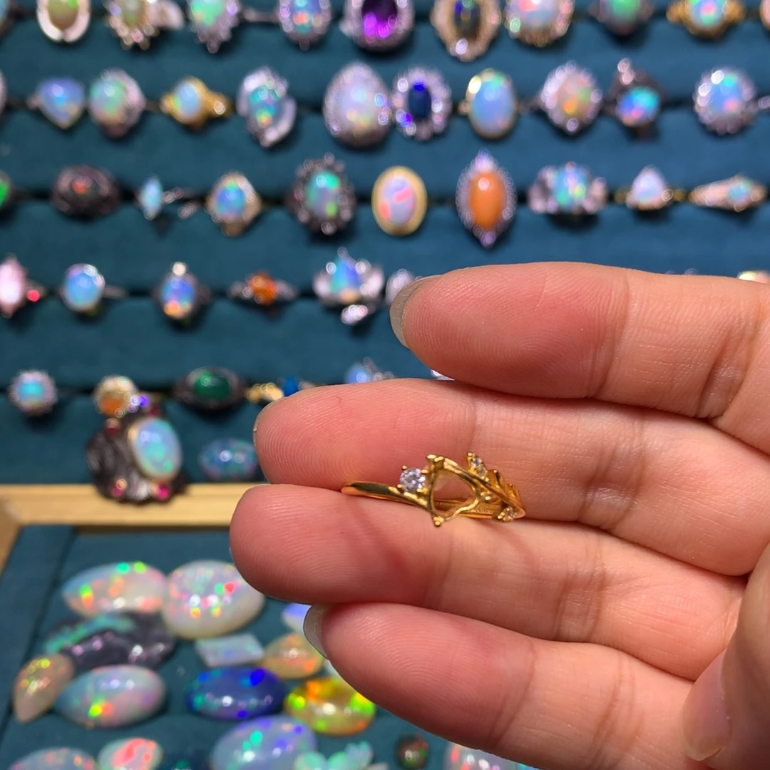 仙***)欧泊银S925镶嵌优惠券