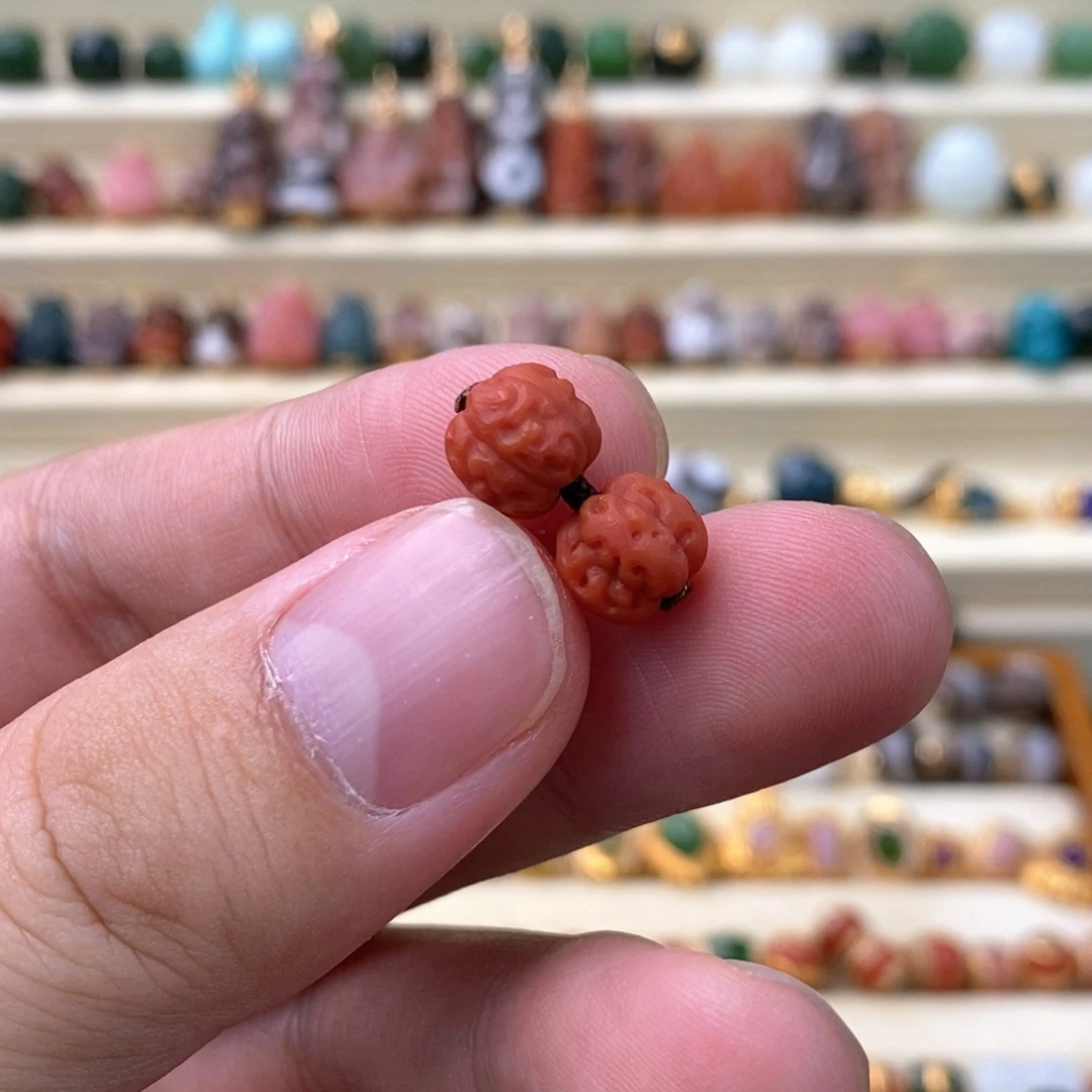 南红玛瑙未镶嵌颈饰