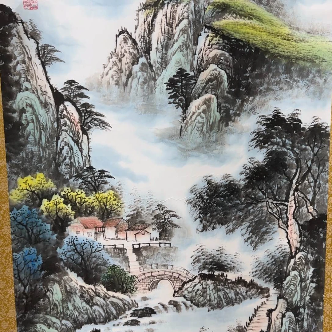 QA原创山水作品！带证书！限购一单