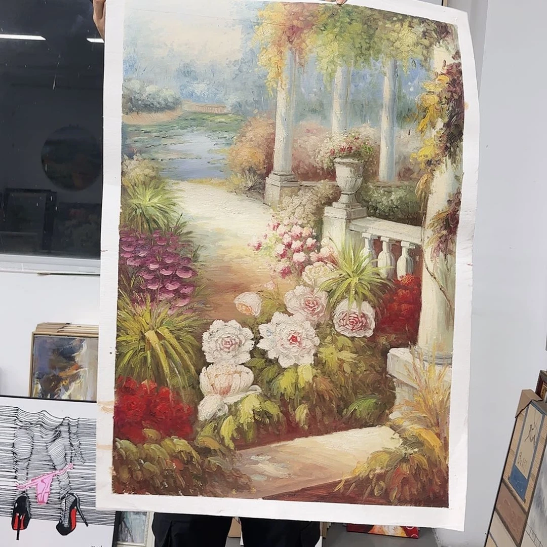 高端手绘艺术油画