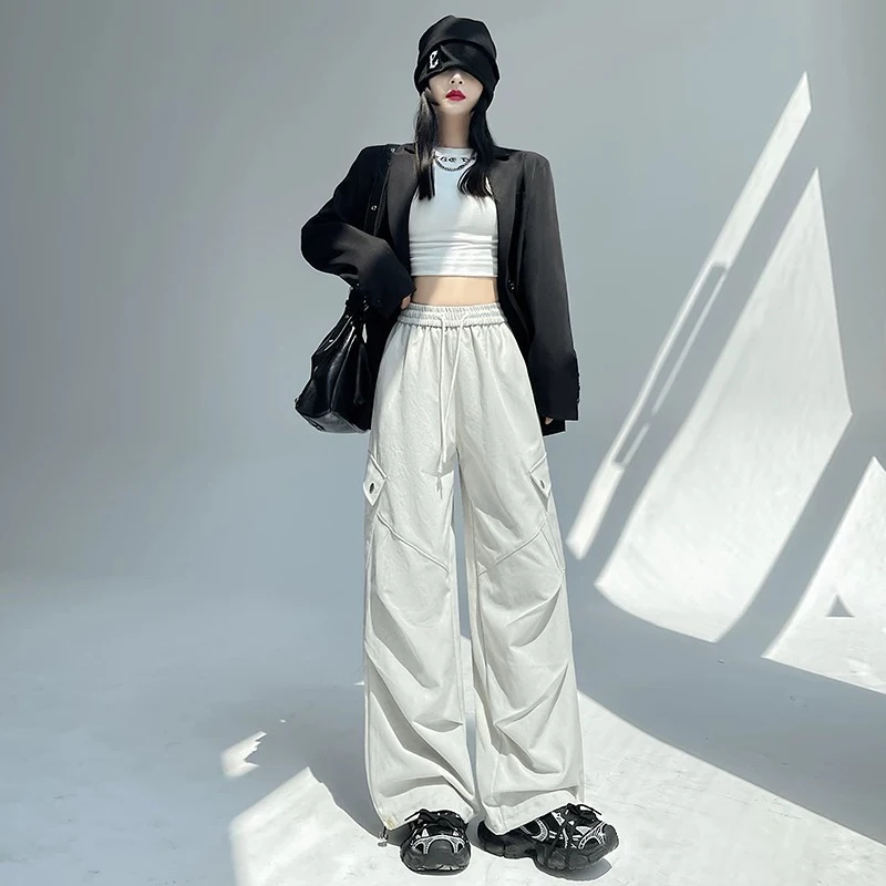 6631#新款女装时尚工装裤