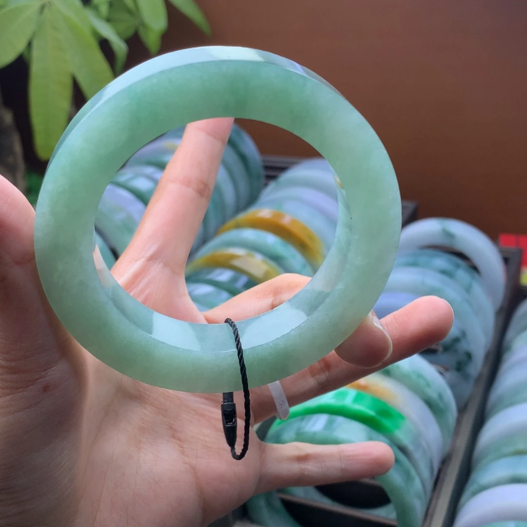 未镶嵌定制手镯定制翡翠定制57-64