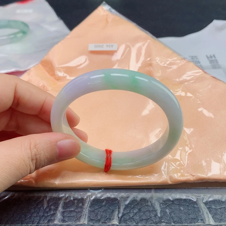 翡翠未镶嵌手镯翡翠手镯52-53