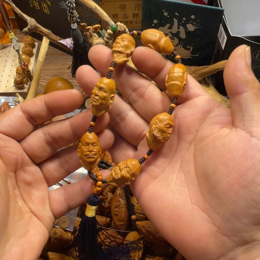 橄榄核手串/手链七星罗汉972