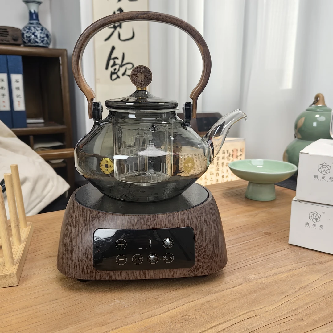 （元宝茶器）亿烁木纹大元宝+李尚鸣腰缠万贯+梨花堂墩墩杯