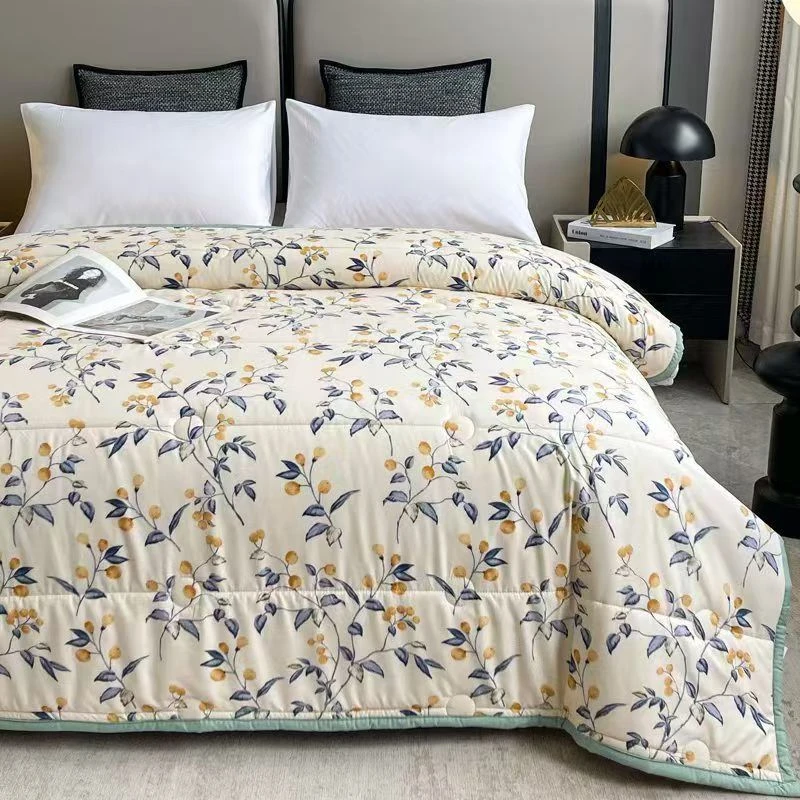 【免费30天试睡】2025新款轻奢金桔夏凉被200*220cm空调被夏被