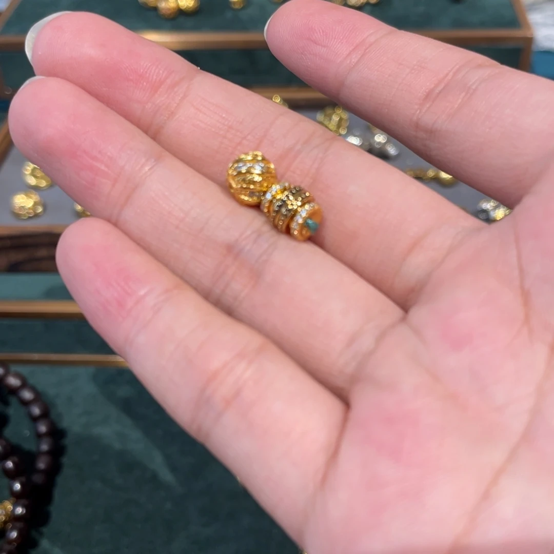 8金凯旋，白钻6片轴