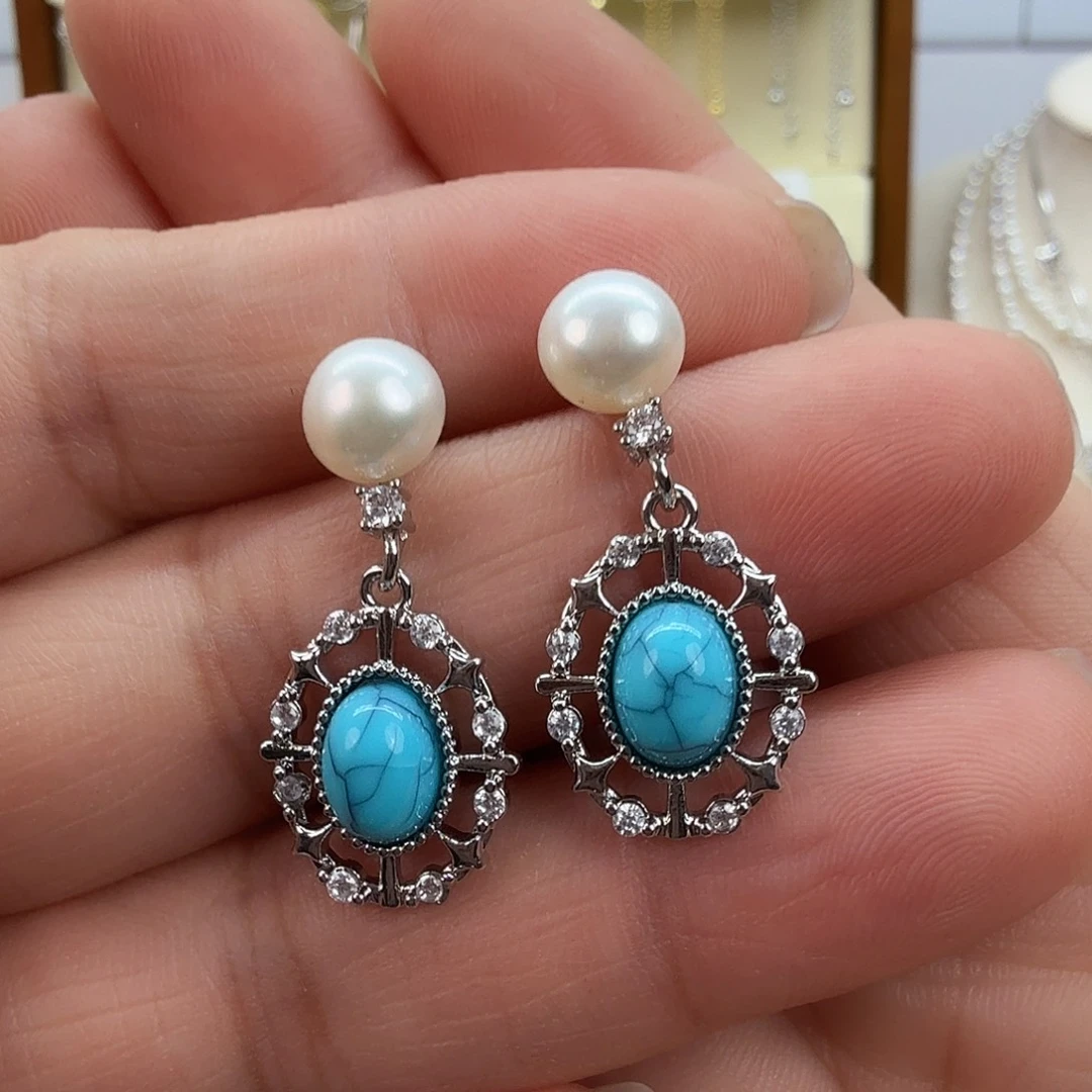 未镶嵌耳饰淡水珍珠