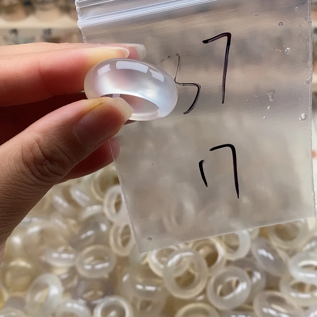 未镶嵌戒指玛瑙/玉髓