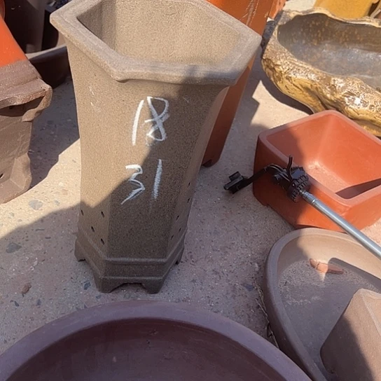 紫砂花盆透气花盆