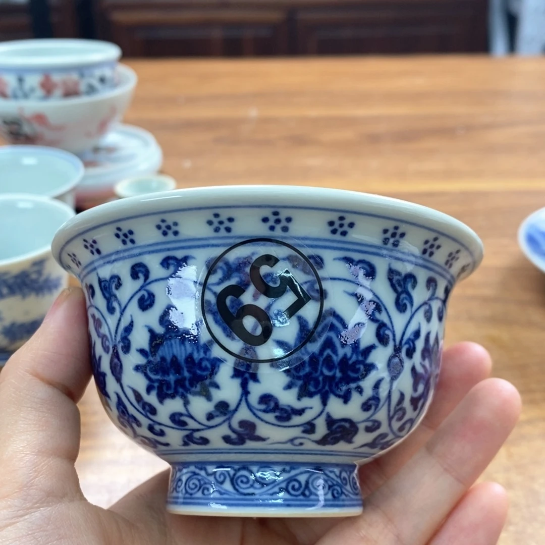 ?*阳手工手绘柴窑单杯