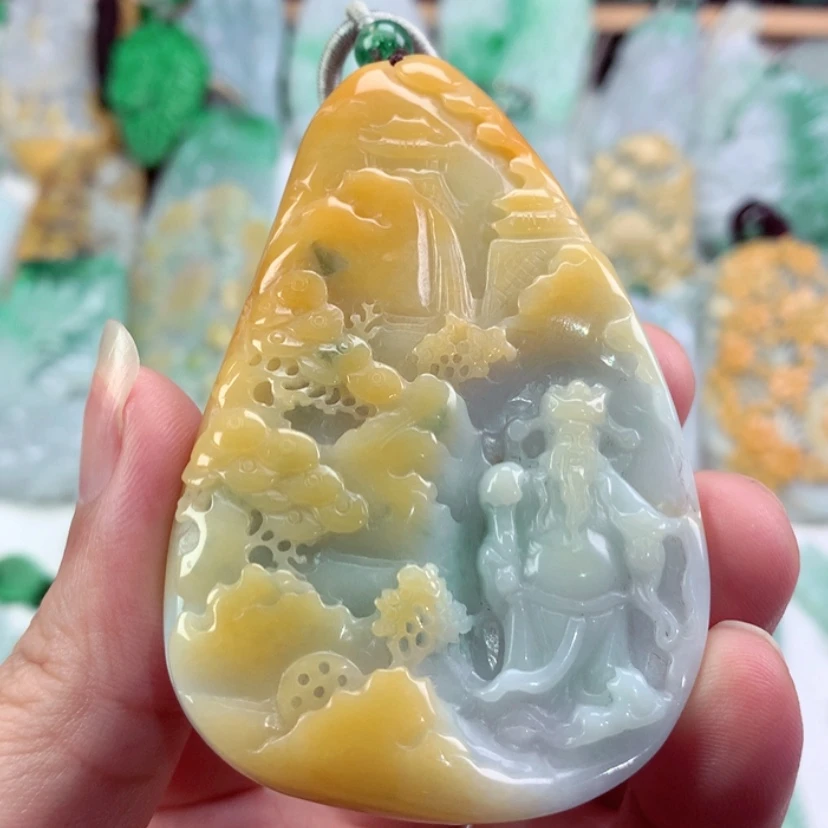 【闪购商品】翡翠未镶嵌吊坠(不含链)