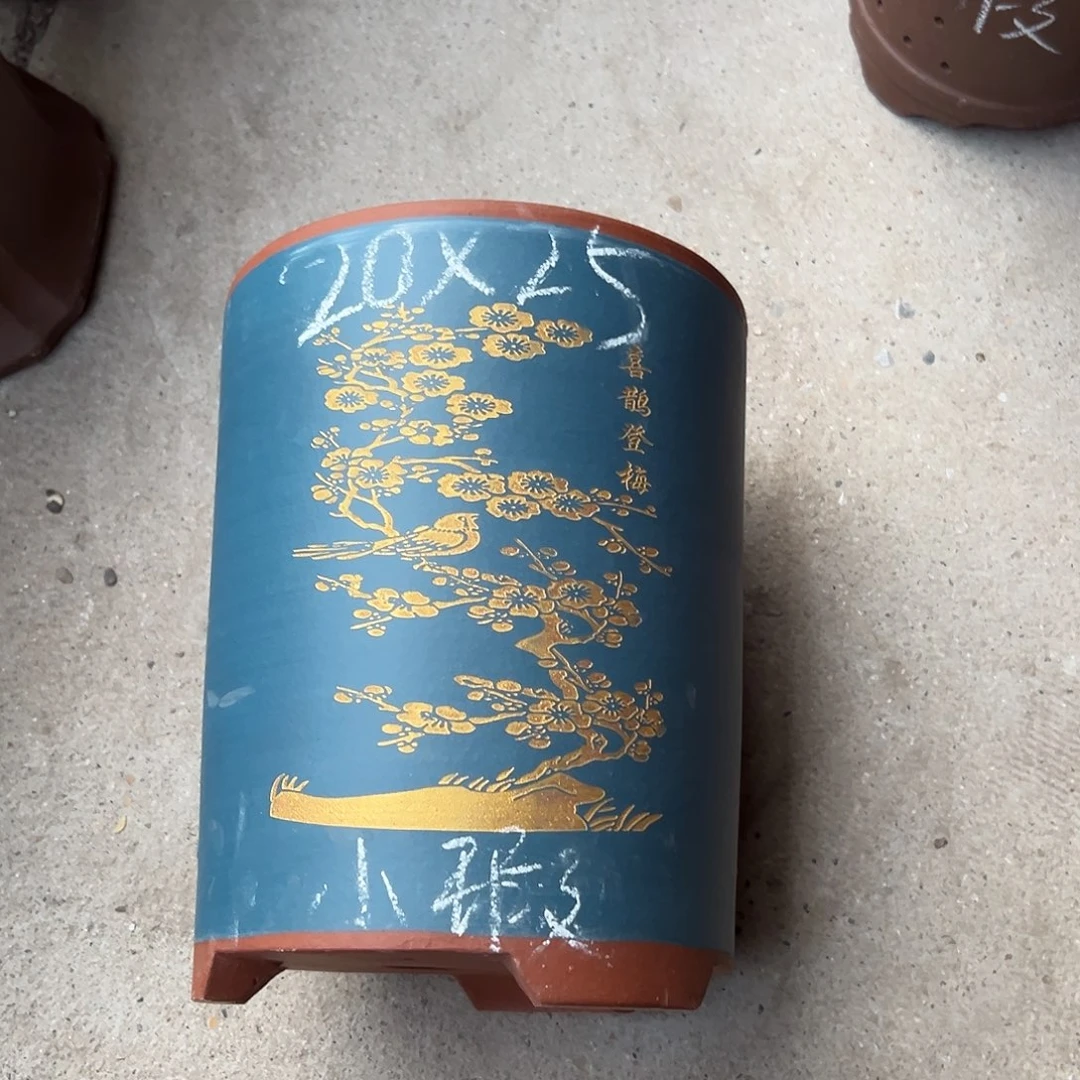 紫砂花盆宜兴紫砂花盆