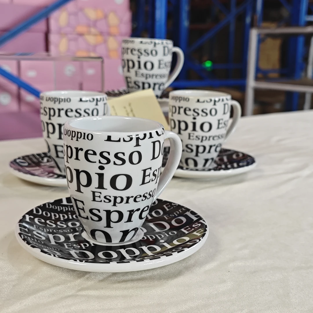 【酷尼子双份意式咖啡杯套装】