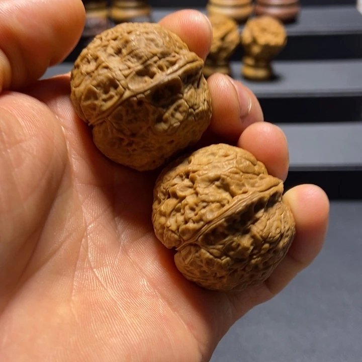 文玩核桃吊坠B夜明珠37mm