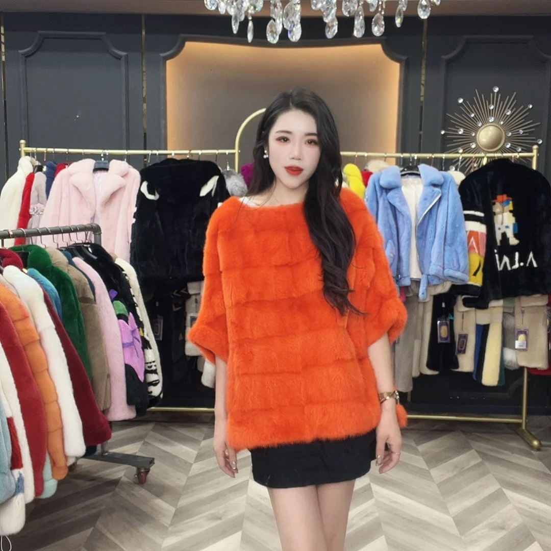 冬季新款时尚水貂毛